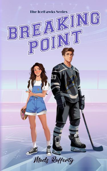 Breaking Point: A Fake Dating Ice Hockey Romance (IceHawks Book #1)